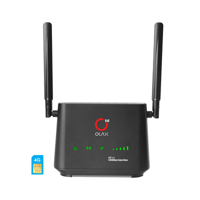 LTE CAT4 ξεκλειδώνει τον ασύρματο δρομολογητή 2000mah 300mbps 4 τοπικό LAN 4g WiFi για τα κάμερα ασφαλείας